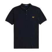 Klassieke Katoenen Poloshirt M6000 Fred Perry , Blue , Heren