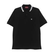 Zwarte Polo T-shirts en Polos Gucci , Black , Heren