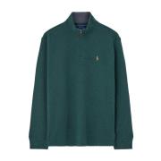 Groene Geborduurde Logo Trui Polo Ralph Lauren , Green , Heren