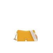 Afsluitbare Crossbody Tas van Mocán Leer Carolina Herrera , Yellow , D...