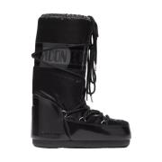 Zwarte Snowboots Icon Glance Moon Boot , Black , Dames