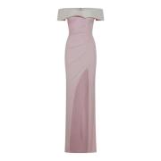 Elegante Roze Jurk voor Vrouwen Balmain , Pink , Dames