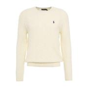 Witte Gebreide Kleding voor Mannen Aw24 Polo Ralph Lauren , White , He...