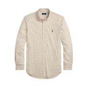 Heren Casual Overhemd Polo Ralph Lauren , Beige , Heren