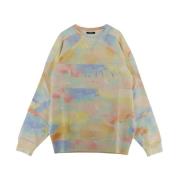 Katoenen Logo Sweatshirt Balmain , Multicolor , Heren