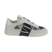 Leren Sneaker Vl7N Stijl Valentino Garavani , White , Heren