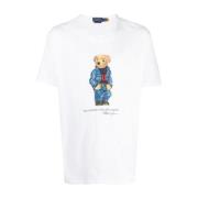 Witte T-shirts en Polos, Sscnclsm1 Polo Ralph Lauren , White , Heren