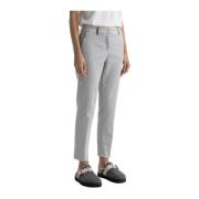 Iconische 4718 katoen zijde gabardine en tencel broek Peserico , Gray ...