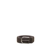 Echt suède leren riem Peserico , Brown , Unisex