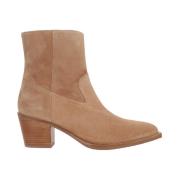 Elegante Leren Laarzen Stuart Weitzman , Brown , Dames