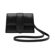 Leren Bambino Tas Jacquemus , Black , Dames