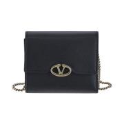 Portemonnee en accessoires voor vrouwen Valentino Garavani , Black , D...