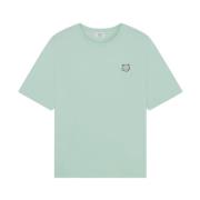 Vos Katoenen T-shirt Maison Kitsuné , Green , Dames