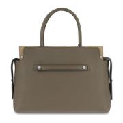 Pebbled Satchel Tassen Collectie Tory Burch , Green , Dames