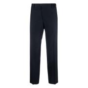 Navy Blauwe Slim Chino Broek Briglia , Blue , Heren