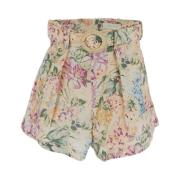 Linnen Tuck Short Zimmermann , Multicolor , Dames