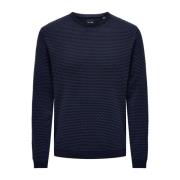 Stijlvolle Breisels Collectie Only & Sons , Blue , Heren