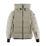 Logo Jas Moncler , White , Dames