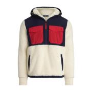 Gekruld Hi-Pile Nylon Trui Polo Ralph Lauren , Multicolor , Heren