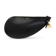 Clutch Le Demi-Coeur Alaïa , Black , Dames