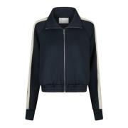 Sportieve Navy Cardigan met Gestreepte Details Neo Noir , Blue , Dames