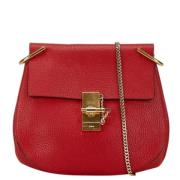 Pre-owned Leather shoulder-bags Chloé Pre-owned , Red , Dames