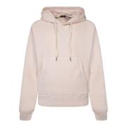 Witte Sweatshirt Stijlvolle Hoodie Kangoeroezak Tom Ford , Brown , Her...