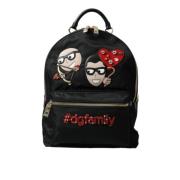 Pre-owned Fabric backpacks Dolce & Gabbana Pre-owned , Black , Dames