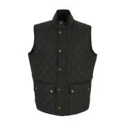 Polyester Gilet Jas Barbour , Green , Heren