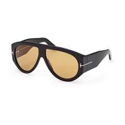 Zwarte zonnebril Stijlvol model Tom Ford , Black , Dames