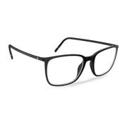 Zwarte Optische Frames Dames Accessoires Silhouette , Black , Dames