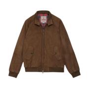 Katoenen Herenjas Stijlvol Model Baracuta , Brown , Heren