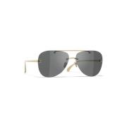 Ch4285T C395S4 Sunglasses Chanel , Yellow , Dames