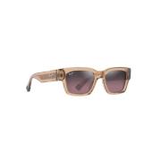 Stijlvolle Nude & Neutrals Zonnebril Maui Jim , Brown , Dames