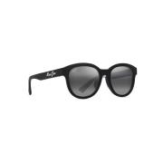 Zwarte zonnebril Ihupani AF stijl Maui Jim , Black , Dames