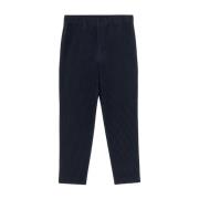 Geplooide Polyesterbroek Issey Miyake , Blue , Heren