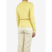 Pre-owned Fabric tops Prada Vintage , Yellow , Dames