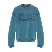 Stijlvolle Sweaters Collectie Diesel , Blue , Heren