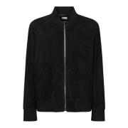 Zwarte leren jas voor mannen PS By Paul Smith , Black , Heren