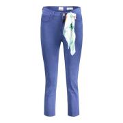 Denim Skinny High Jeans Blauw Guess , Blue , Dames