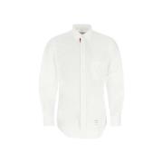 Klassieke Witte Katoenen Overhemd Thom Browne , White , Heren