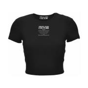 T-shirts en Polos Versace Jeans Couture , Black , Dames