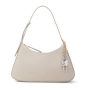 Natuurlijke Beige Slot Tas Givenchy , Beige , Dames