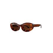 Bruine Zonnebril Dames Accessoires Thierry Lasry , Brown , Dames