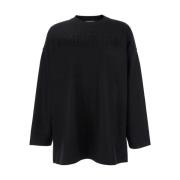 Zwart T-shirt met lange mouwen Fear Of God , Black , Heren