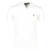 Wit poloshirt met korte mouw Polo Ralph Lauren , White , Heren