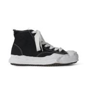 Zwarte Canvas Sneaker Originele Zool Mihara Yasuhiro , Black , Dames