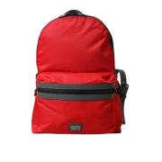 Pre-owned Fabric backpacks Dolce & Gabbana Pre-owned , Red , Dames