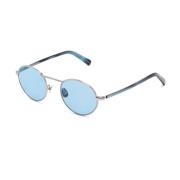 Kanaka SUN Silver INK Sunglasses Moscot , Gray , Unisex