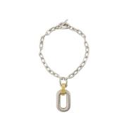 Metalen Ketting - Zilver - Sluitingssluiting Paco Rabanne , Gray , Dam...